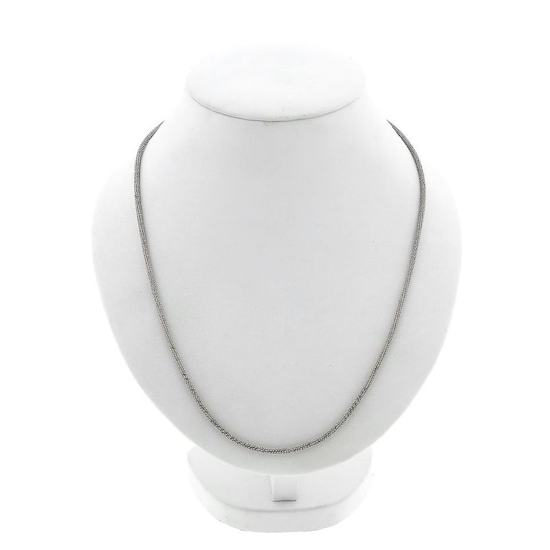 Image 1 of White Gold Fantasy Link Necklace