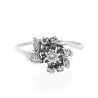 Image 6 of White gold ring with diamond 0.15 ct.