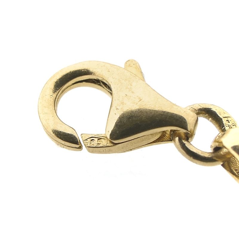 Image 11 of Gold king's link bracelet | 21.5 cm