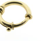 Image 7 of Vintage gold watch chain; Chatelaine (for a pocket watch).