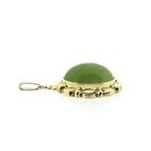 Image 3 of Gold pendant with Jade