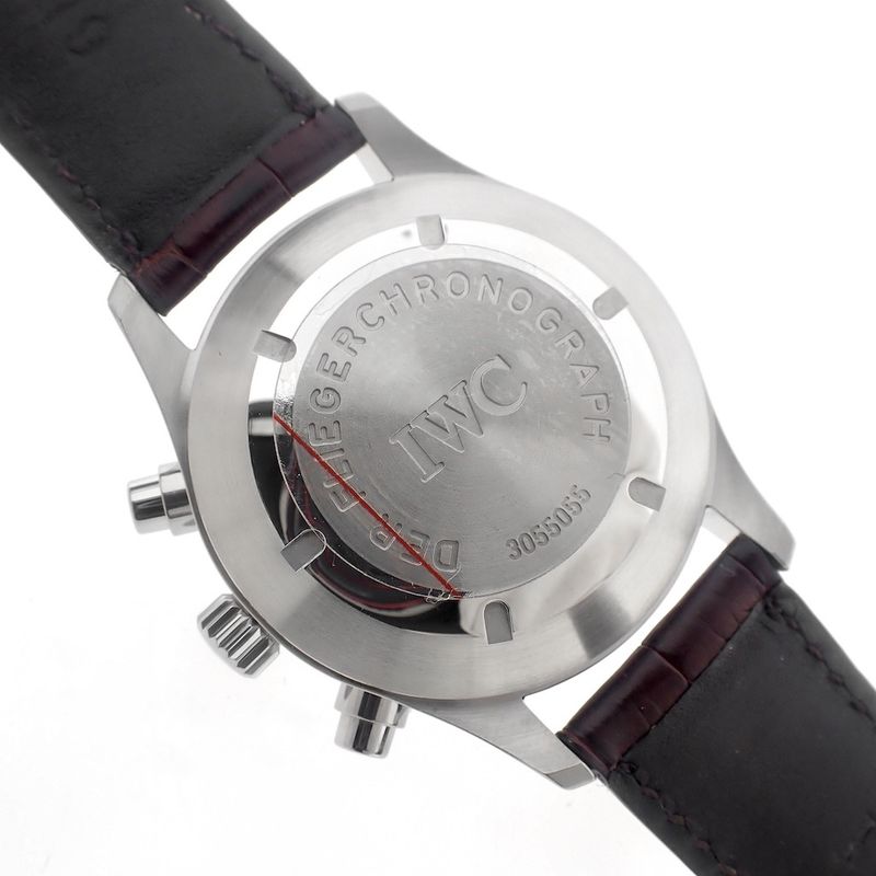 Image 7 of IWC Pilot Chronograph; Automatic men's watch