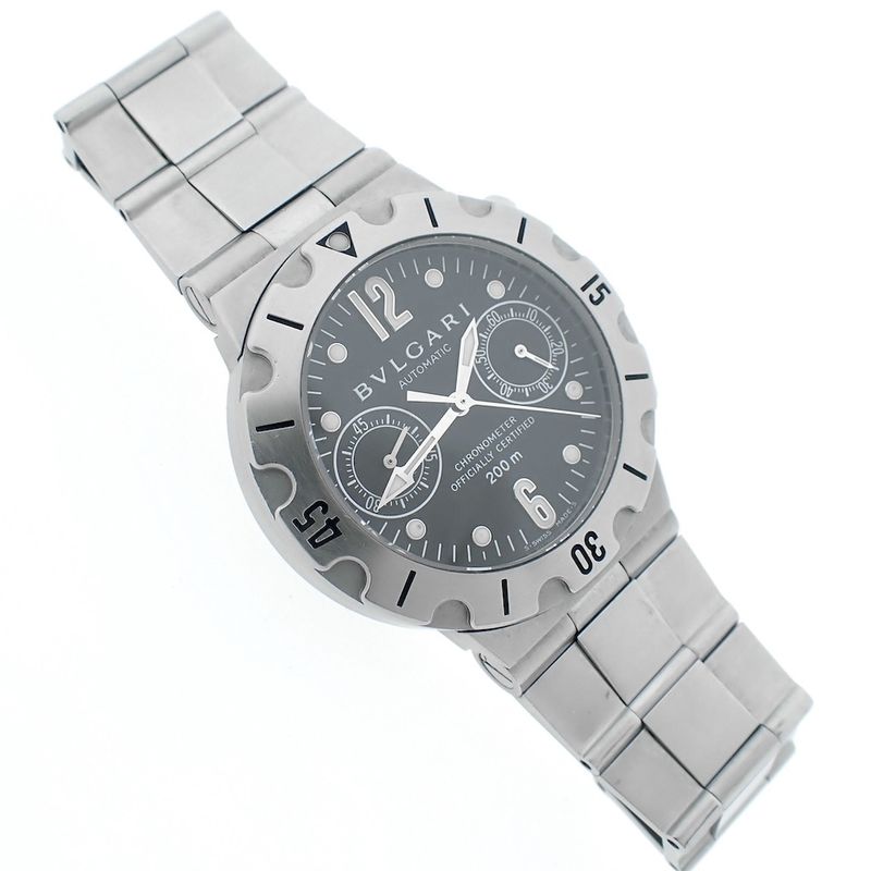 Image 6 of Bvlgari Diagono SCB38S; Chronograph watch