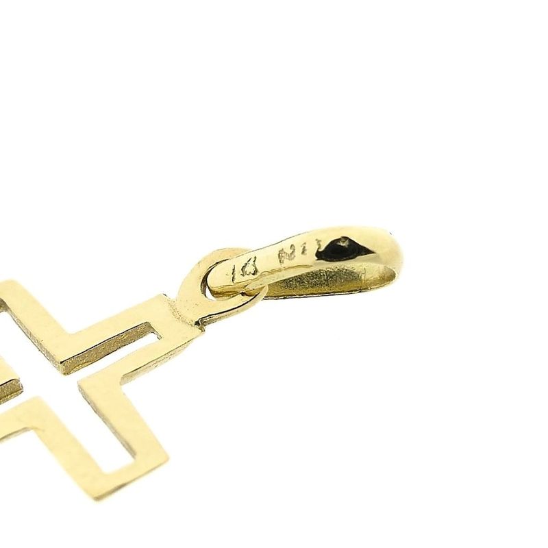 Image 6 of Gold pendant of a cross