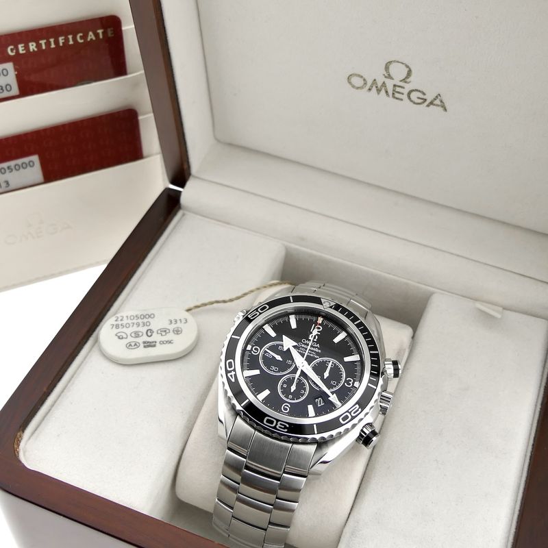 Image 10 of Omega Seamaster Planet Ocean Chronograph; Automatic men's diving watch