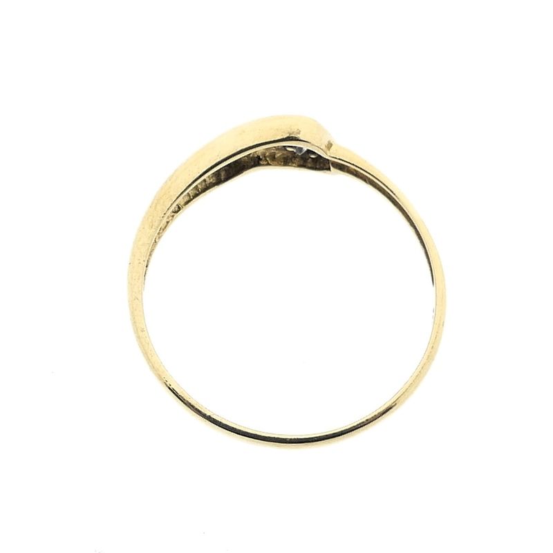 Image 3 of Gold fantasy ring with zirconia