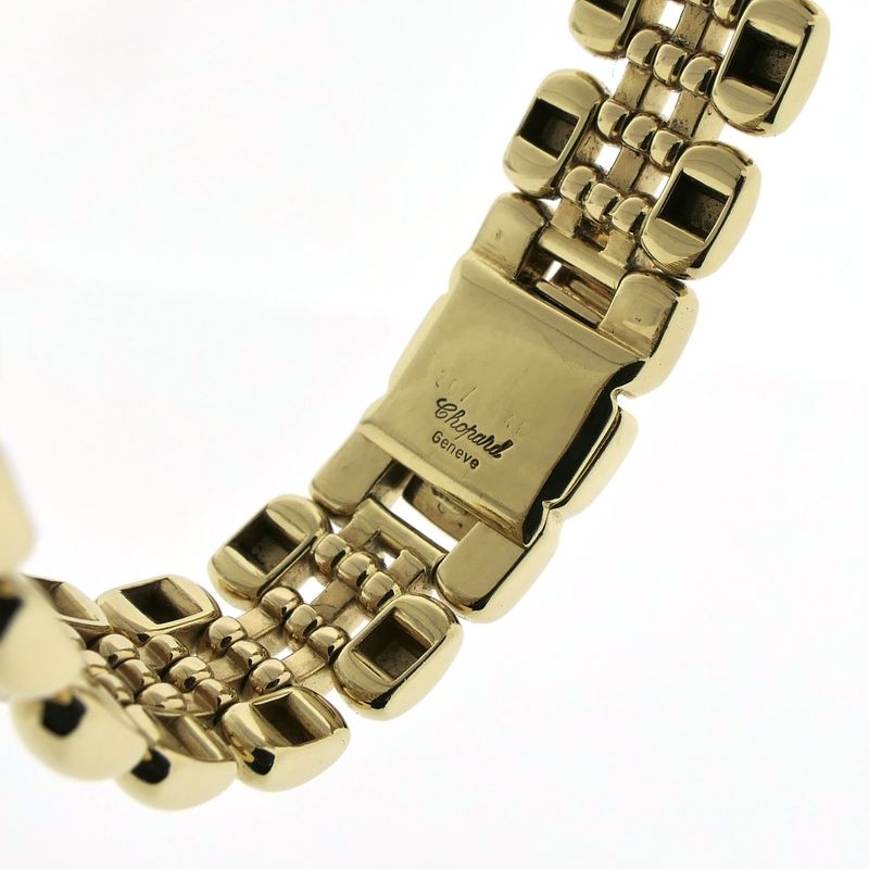 Image 8 of Chopard Happy Diamonds 4101 1; 18k gold women's watch with diamonds