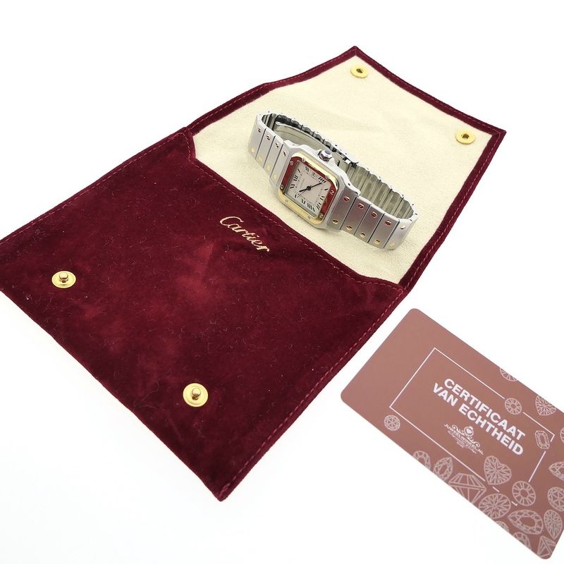 Image 4 of Cartier Santos Galbee; Automatic watch