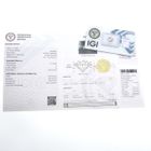 Image 5 of 1.61 ct. Brilliant cut diamond K/I2 + IGI Certificate - Natural diamond