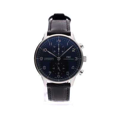 Image 1 of IWC Portuguese Chronograph IW371438; Automatic Men's Watch