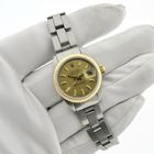 Image 15 of Rolex Datejust 26mm 69173; 18k gold/steel women's watch