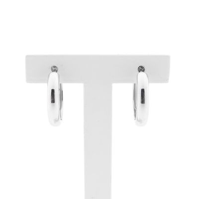 Image 1 of Silver earrings | Ø 22 mm