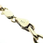Image 5 of Gold anchor link bracelet | 20.5 cm