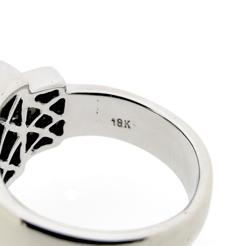 Image 6 of 18K white gold ring with diamonds; Exclusive | 1.17 ct.