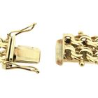 Image 6 of Gold double Prince of Wales link bracelet