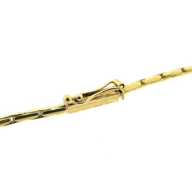 Image 4 of Gold Cardano link necklace