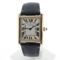 Cartier Tank Solo; 18k gold women's watch
