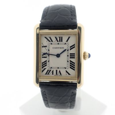 Cartier Tank Solo; 18k gold women's watch Image 1 of Cartier Tank Solo; 18k gold women's watch