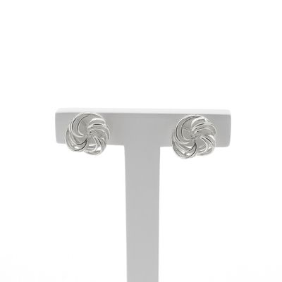 Image 1 of Silver fantasy stud earrings