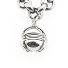 Image 5 of Silver robust charm bracelet; La Niki | 20 cm