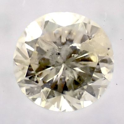 Image 2 of 0.28 ct. Brilliant cut diamond K (+ECG) P1 + HRD Certificate
