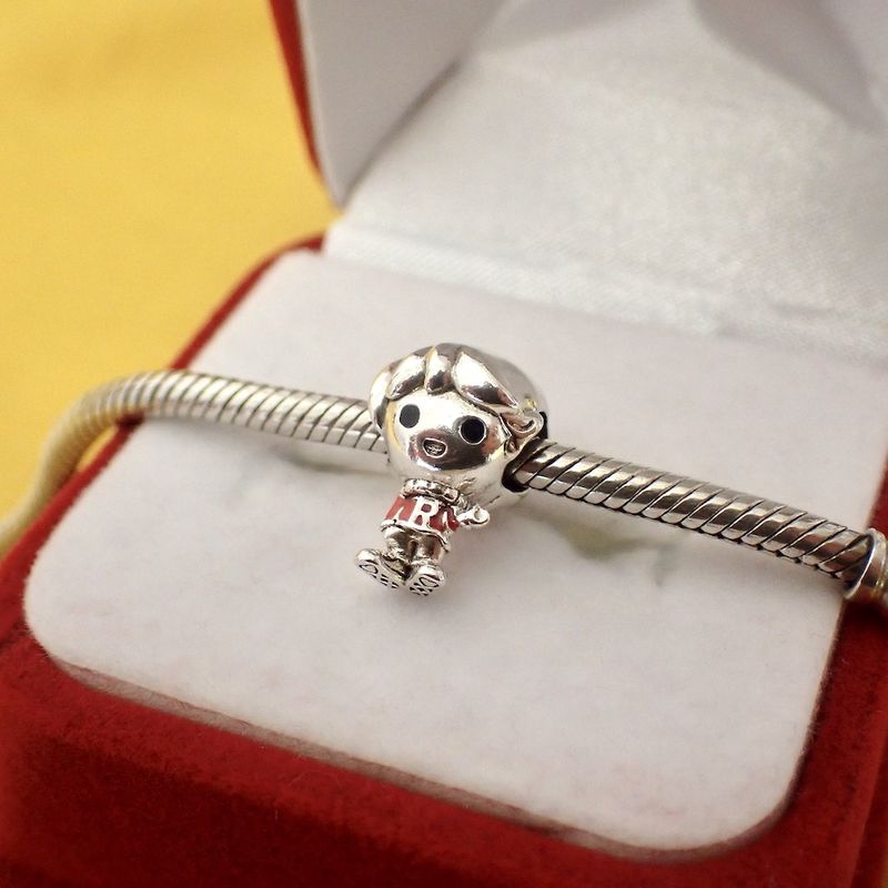 Image 2 of Pandora x Harry Potter charm; Silver; Ron Weasley