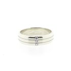 Image 3 of 9 carat ring with diamonds; 0.075 ct.