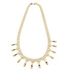 Image 7 of 14 Karat Gold Gallery Wire Link Necklace; 44 cm