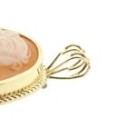 Image 8 of Gold brooch/pendant with cameo