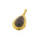 Image 5 of Vintage gold pendant with garnet.