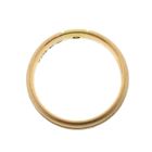 Image 4 of Tricolor gold matte ring with diamond; 0.03 ct.