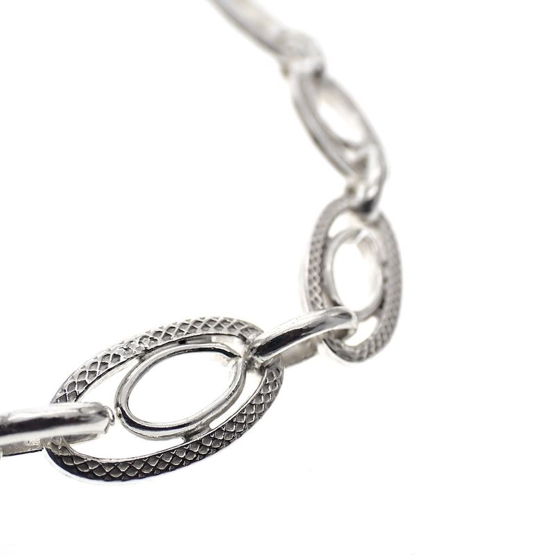 Image 5 of Silver fantasy link bracelet | 18.5 cm
