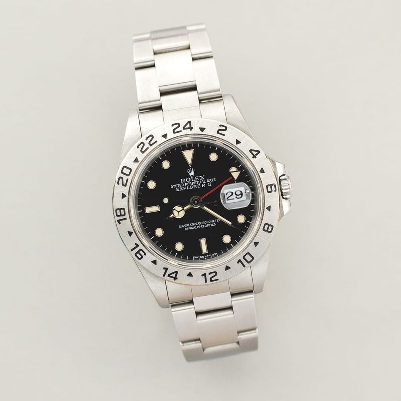 Image 17 of Rolex Explorer II 16570 'Full-Set'; Automatic men's watch from 1998