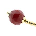 Image 8 of Gold Ball Pendant with Carnelian