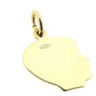 Image 6 of Gold pendant child's head boy