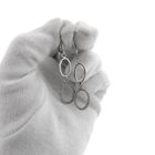 Image 5 of Silver earrings with zirconia