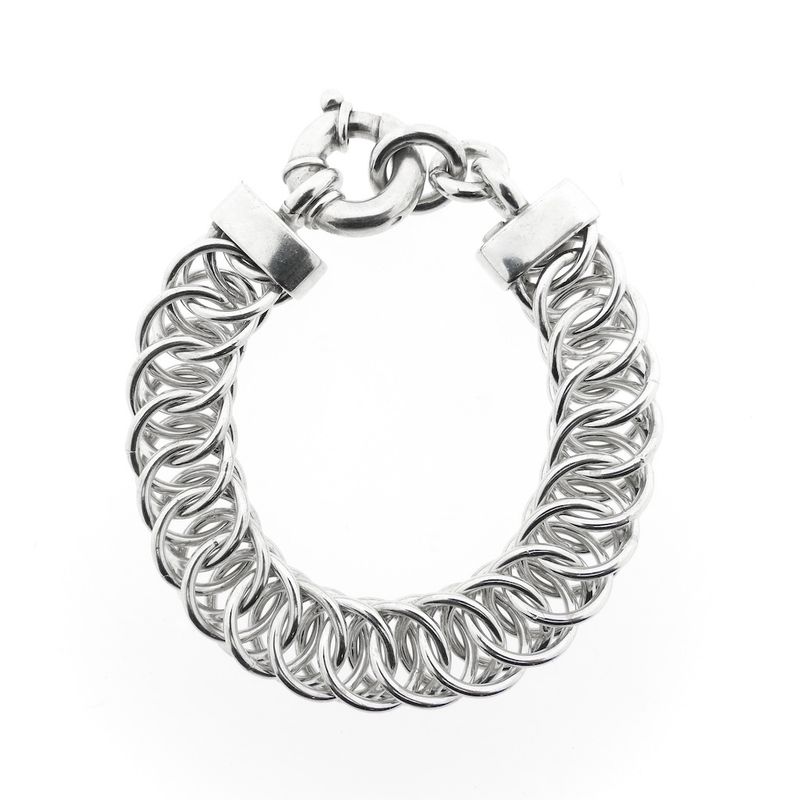 Image 3 of Silver link bracelet