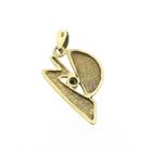 Image 5 of Golden fantasy pendant with diamond | 0.005 ct.