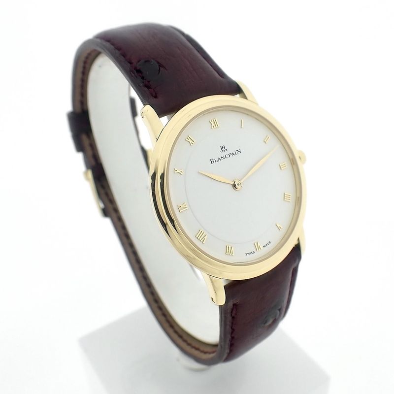 Image 3 of Blancpain Villeret 'Ultra Slim' 18k gold men's watch