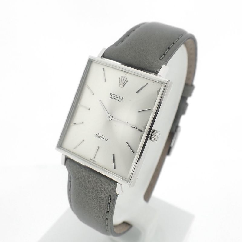 Image 2 of Rolex Cellini; Vintage 18k white gold watch