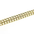 Image 7 of Gold French gourmet link necklace | 45 - 48 cm