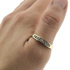 Image 9 of Gold ring/sliding ring with zirconia (copy)