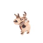 Image 1 of Pandora Moments charm; Rose gold plated; Happy Reindeer