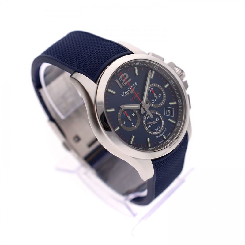 Image 4 of Longines V.H.P. Chronograph L3.717.4.96.9; Men's Watch