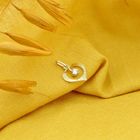 Image 2 of Gold pendant of a heart with zirconia
