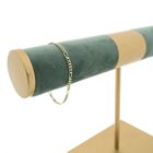 Image 8 of Gold Figaro link bracelet for children | 14 cm