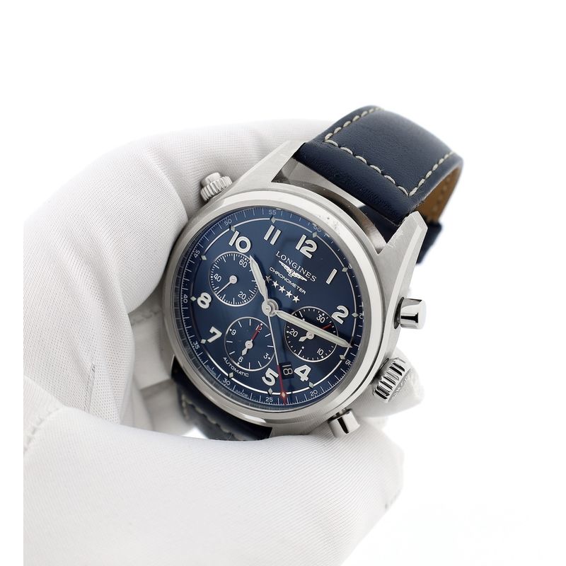 Image 24 of Longines Spirit Chronometer Chronograph L3.820.4; Automatic men's watch