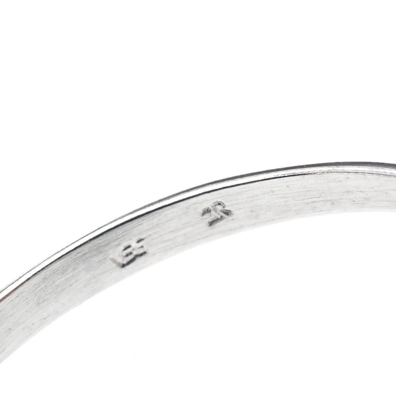 Image 7 of Silver entourage ring with zirconia