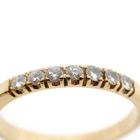 Image 3 of 18-karat gold ring with diamonds | 0.21 ct.