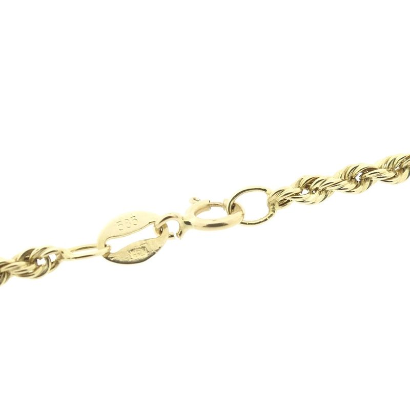 Image 4 of Gold twisted link chain | 43.5 cm